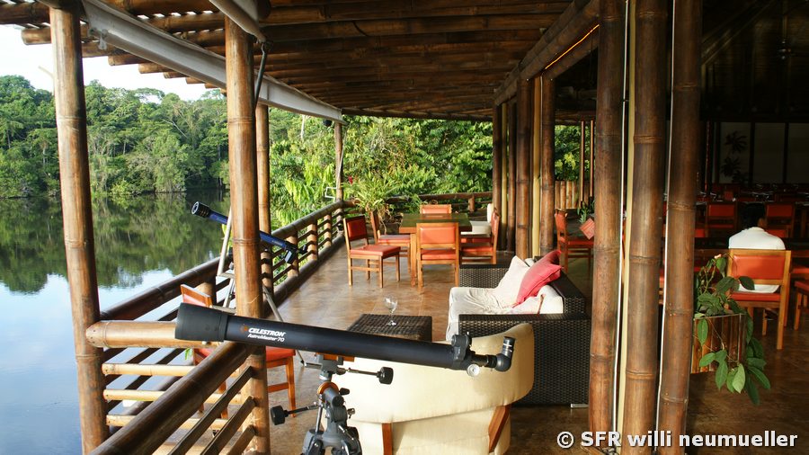La Selva Lodge Bungalow Veranda