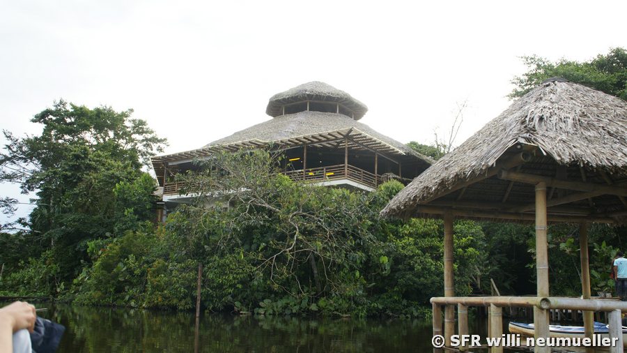 La Selva Lodge Restaurant von aussen