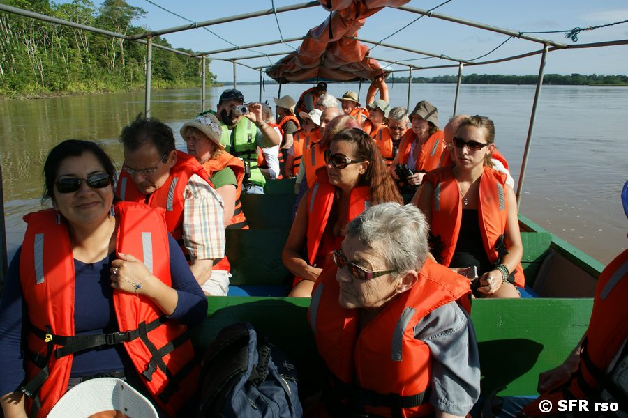 Bootsausflug in Ecuador