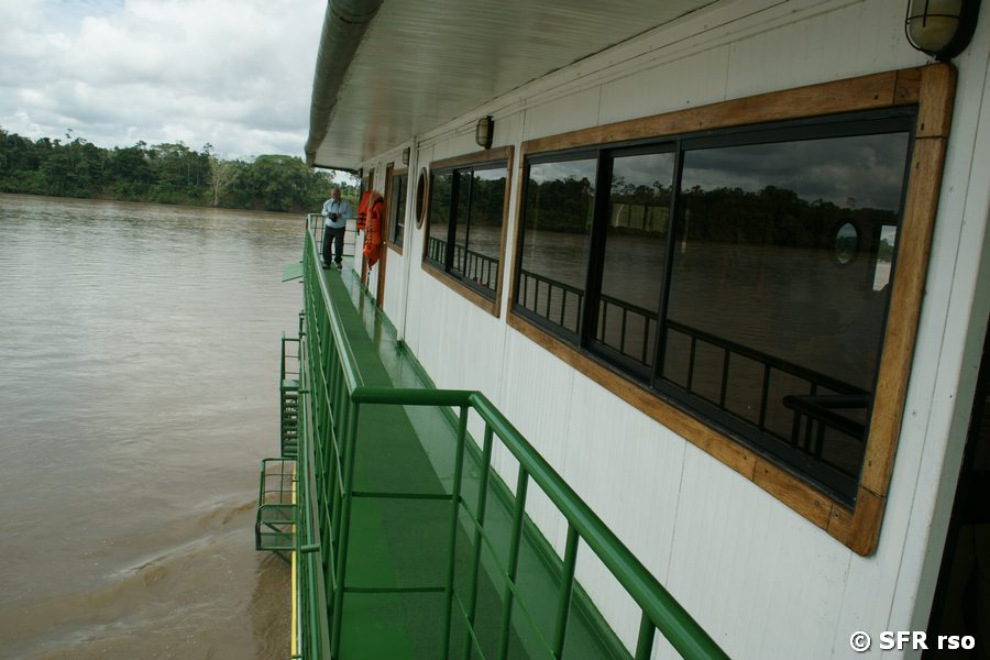 Kreuzfahrtschiff Manatee in Ecuador
