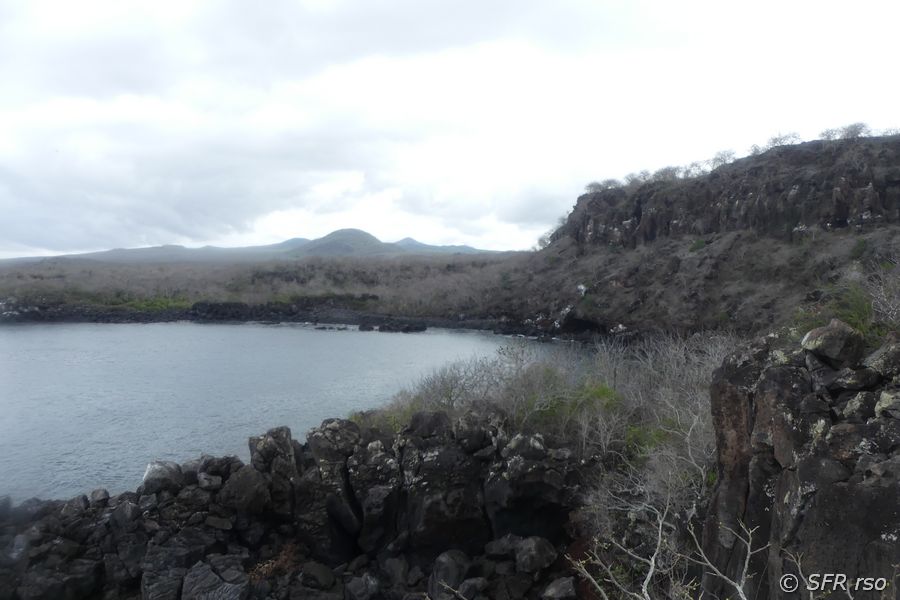 Bucht in Cerro Tijeretas, Galapagos