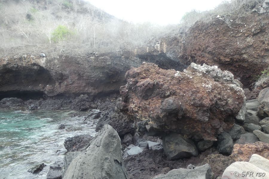 Lavamix in Cerro Tijeretas, Galapagos