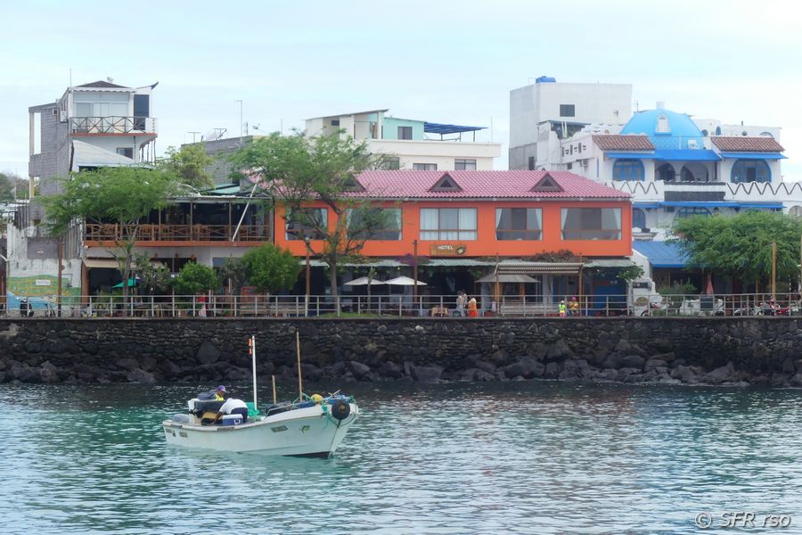 Uferpromenade in Baquerizo Moreno, Galapagos