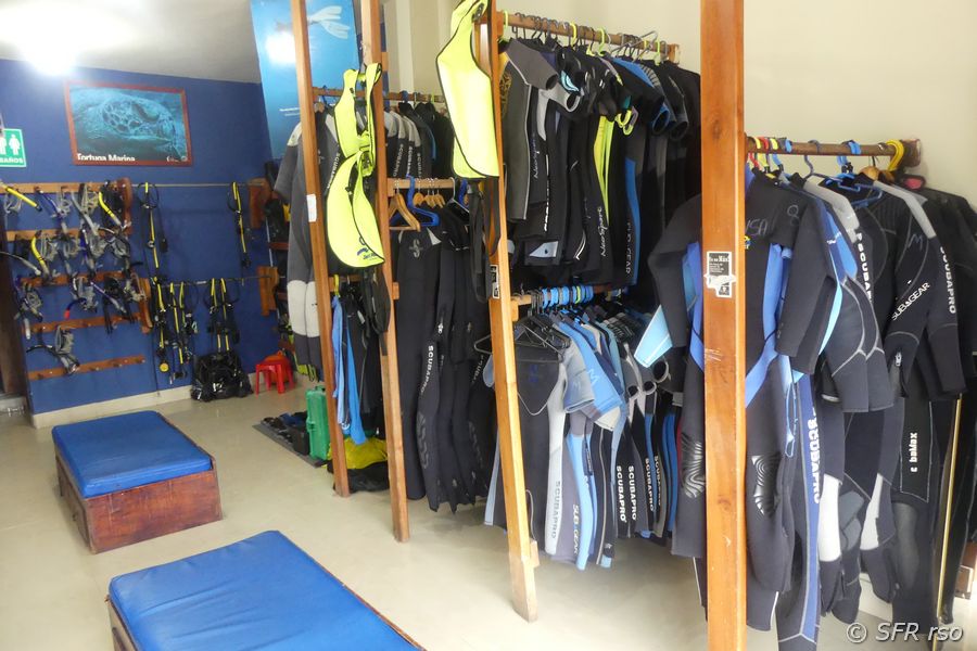 Tauchshop in Baquerizo Moreno, Galapagos