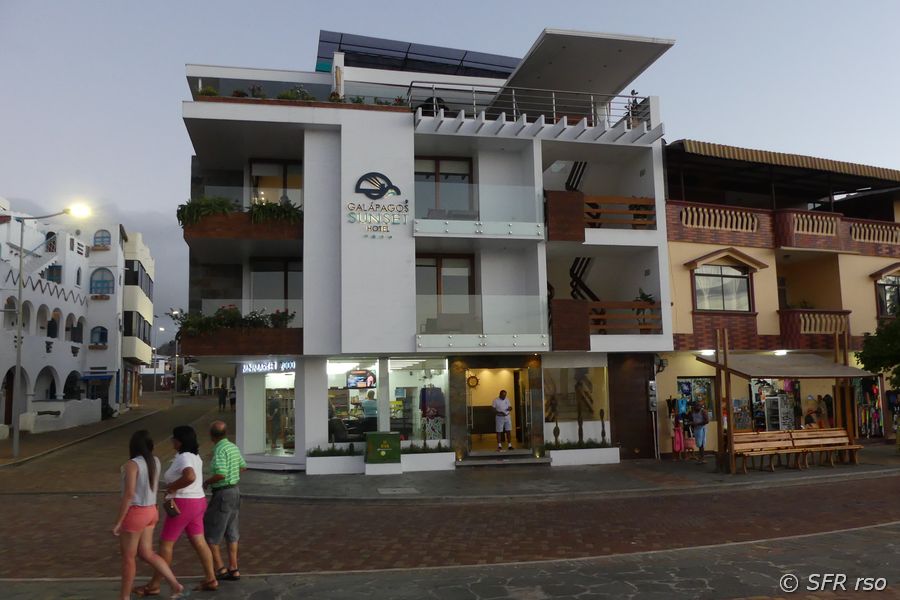 Uferpromenade in Baquerizo Moreno, Galapagos