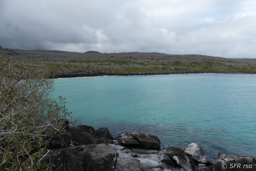 Bucht in Puerto Chino, Galapagos